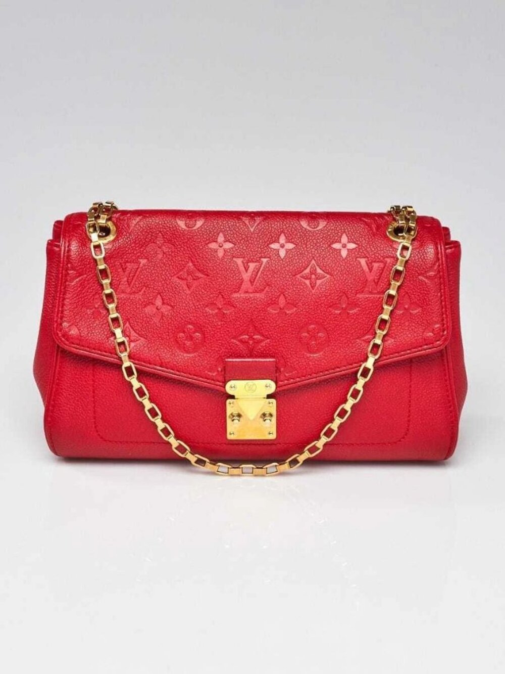 Louis Vuitton Cerise Monogram Empreinte Leather St Germain PM Bag